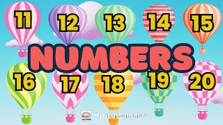 Counting from 11 to 20 | Fun and Educational Numbers for Kids! गिनती 11 से 20 तक #countingnumbers