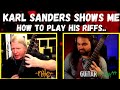 Karl Sanders Shows Zachary Adkins How to Play NILE Riffs