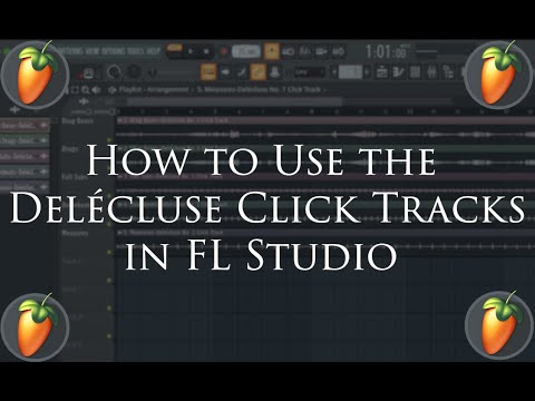 How to use the Delécluse Click Tracks in FL Studio