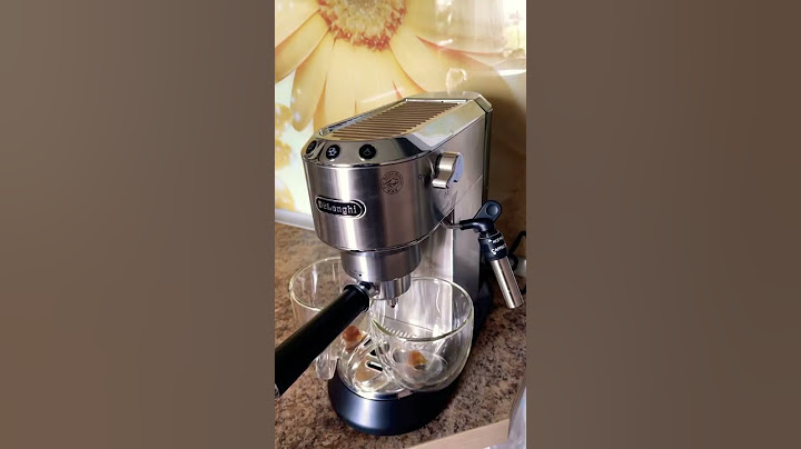 Новая кофеварка Delonghi!  Первая чашка кофе!!