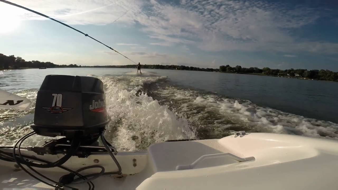 water skiing at lake summerset