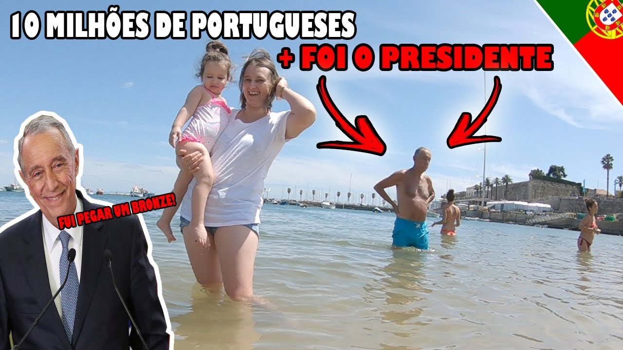O PRESIDENTE DE PORTUGAL INVADIU NOSSO VÍDEO!