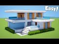 Minecraft: How to Build a Small & Easy Modern House Tutorial (#23) Minecraft: How to Build a Small & Easy Modern House Tutorial (#23)