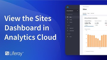 View the Sites Dashboard in Liferay Analytics Cloud