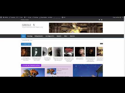 WordPress Envince - adding a row with 2 columns and a widget