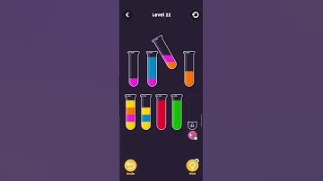 Colour Sorting Day 5 Part 2#ColorTubes#PuzzleGame #GamingShorts#BrainTeaser#logicgame#gaming