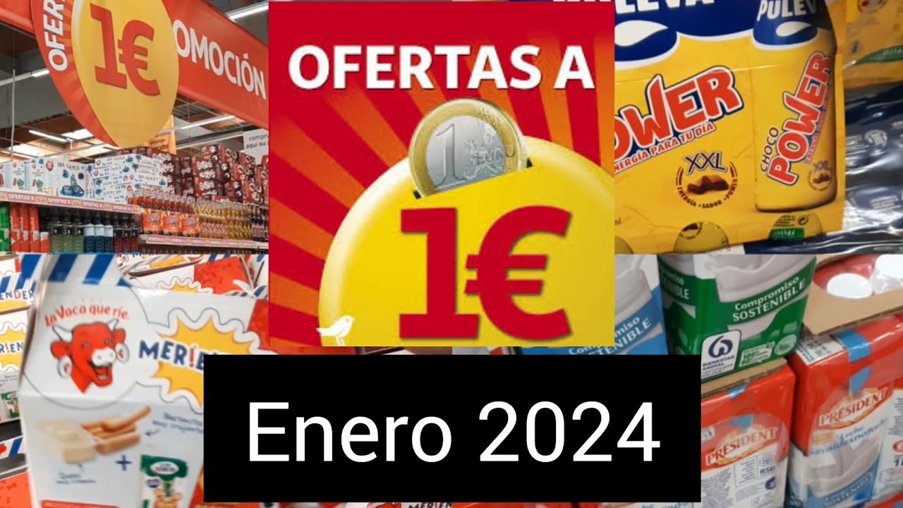 Alcampo arrasa con su campaña de alimentos a 1 Euro durante el mes de enero