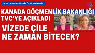 KANADA GÖÇMENLİK BAKANLIĞI IRCC AÇIKLADI: VİZEDE ÇİLE NE ZAMAN BİTECEK? EZGİ ÇELİK İLE 1.BÖLÜM