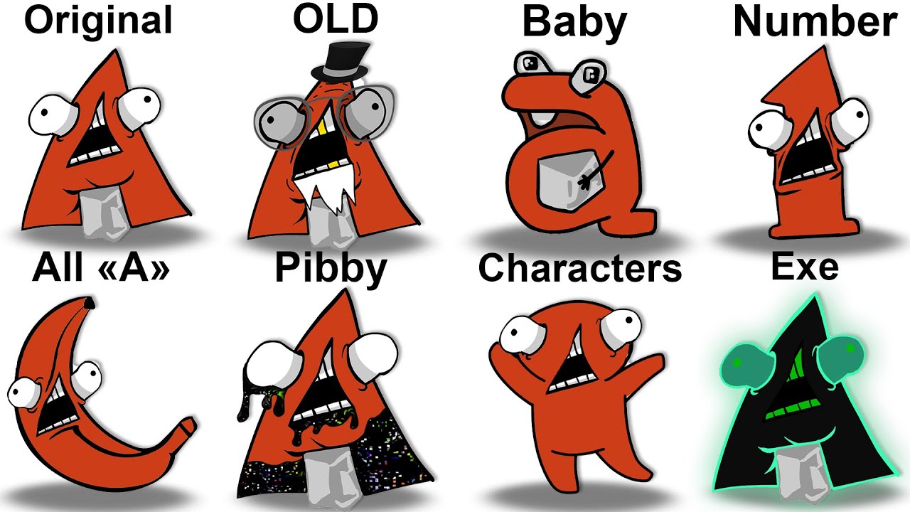 EVOLUTION of New Alphabet Lore 