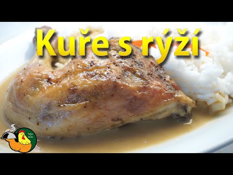 Video: Kuře Pečené S Rýží