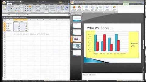 PowerPoint 2007  Working with Charts 360p