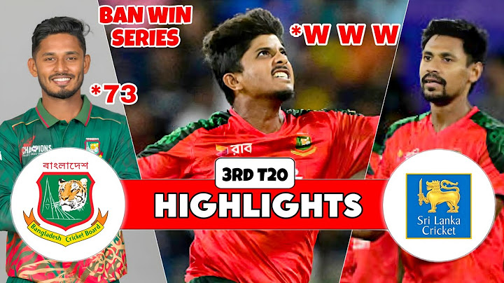 Bangladesh Vs Sri Lanka 3rd T20 Highlights 2025 | BAN Vs SL 3rd T20 Match Highlights 2025 | BAN v SL