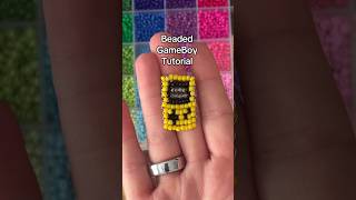 Beaded GameBoy Tutorial 🫶 #beads #tutorial #craftideas #craftinspo #gameboy