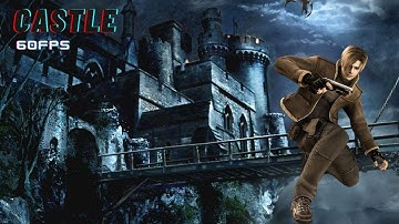 Resident Evil 4 (PCSX2 60fps) - The Mercenaries - Leon (Castle) 5 STARS
