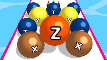 A-Z Run - All Levels Gameplay Android, iOS ( 545 - 558 )