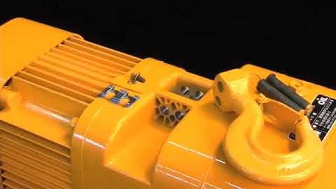 ER2 Electric Chain Hoist Overview