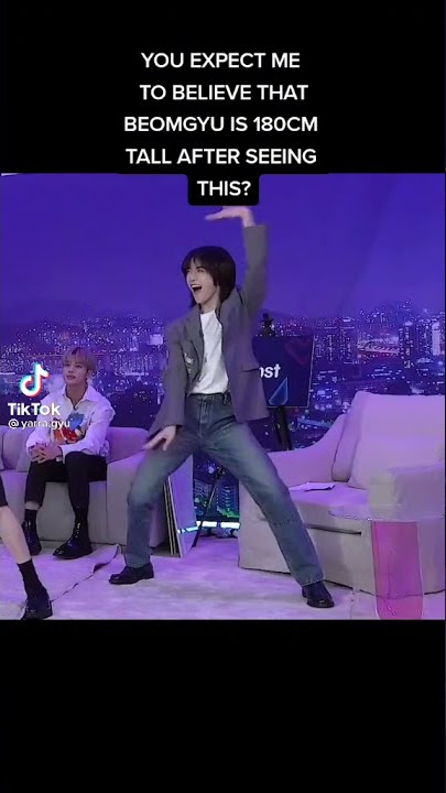 Beomgyu super happy, dancing No Rules!😍😍😍