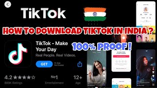 How to download Tiktok in India 2023 | How to install Tiktok in India after the ban 2023