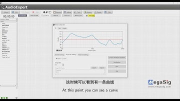 How to make a calibration for mouth simulator in AudioExpert?