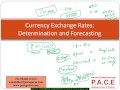 Currency Exchange rate Determination and Forecasting