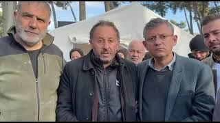 Özgür Özel announced the urgent situation from Hatay Harbiye.