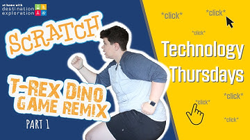 Technology Thursday: T-Rex Dino Game Remix in Scratch (PART 1) |  At Home With DE