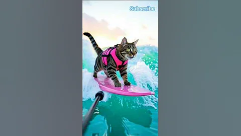 Video 11257871: bengal cat water, cat dancing entertainment, cat fish, cat funny entertainment
