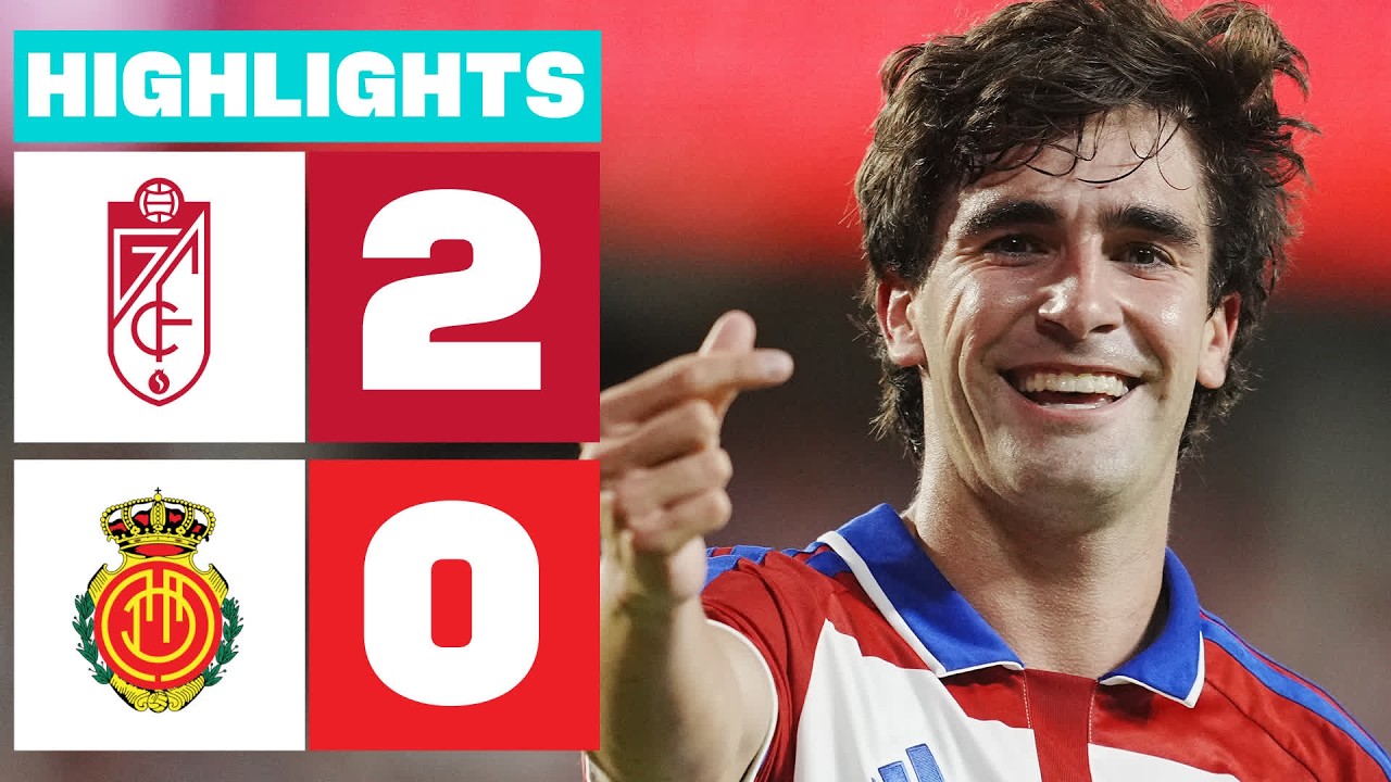 GRANADA CF 2 - 0 RCD MALLORCA | RESUMEN LALIGA HYPERMOTION