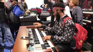 Cory Henry plays 'Just A Closer Walk With Thee'