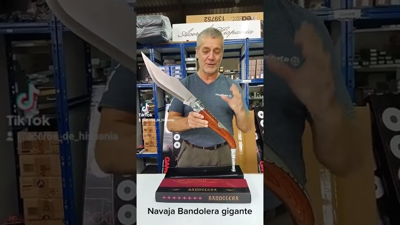 Navaja Bandolera gigante 