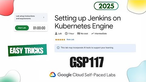Setting Jenkins on Kubernetes Engine[2025] | #GSP117|Lab Solution |Qwiklabs Arcade#qwiklabs #arcade 