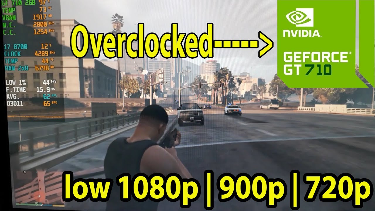 GT 710 Extreme overclocking achieved via BIOS Modding, 432MHz+ and 510MHz+  core clocks were achieved at rock-solid stability [Includes guide] [Works  with GT 710, GT 720, GT 730 and GT 910 Mobile] : r/overclocking