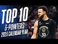 Nbas top 10 3pointers of the 2023 calendar year 