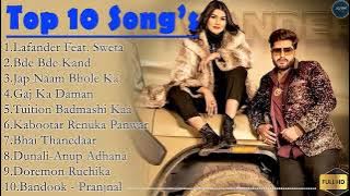 Badmashi Song | Top 10 Haryanvi Songs 2023 | Latest Haryanvi Songs | 2023 Jukebox |Haryanvi Nonstop