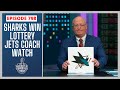 Sharks win draft lottery winnipeg jets head coach watch blue bombers rookie camp opens