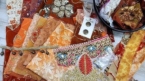 DAILY DEAL-Bohemian Large Pack Lace/Dupatta/Sari/Snippets/Tassel Pack/Charm pack/Gift With purchase!