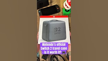 Is Nintendo’s Official Switch 2 All-in-One Travel Case Worth It? 🎮 #nintendoswitch2