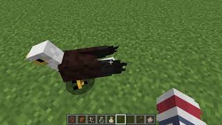 Alex's Mobs bald eagle taming screenshot 5