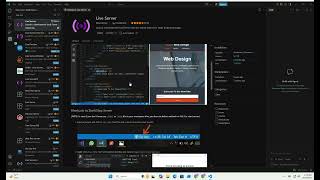 Learn how to install and use the Live Server extension in Visual Studio Code.