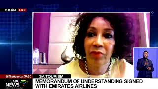 SA Tourism | Memorandum of Understanding signed with Emirates to boost tourism: Lindiwe Sisulu