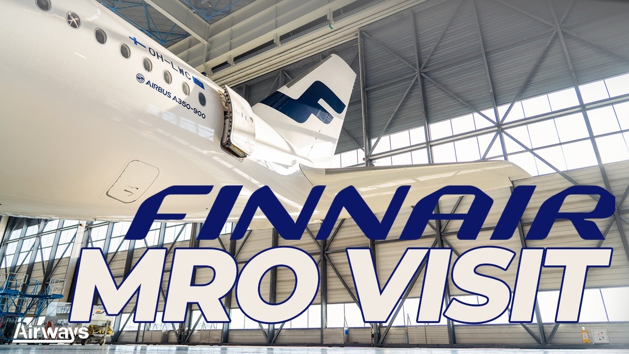 Inside Finnair's MRO and Airbus A350-900 in Helsinki | #Specials