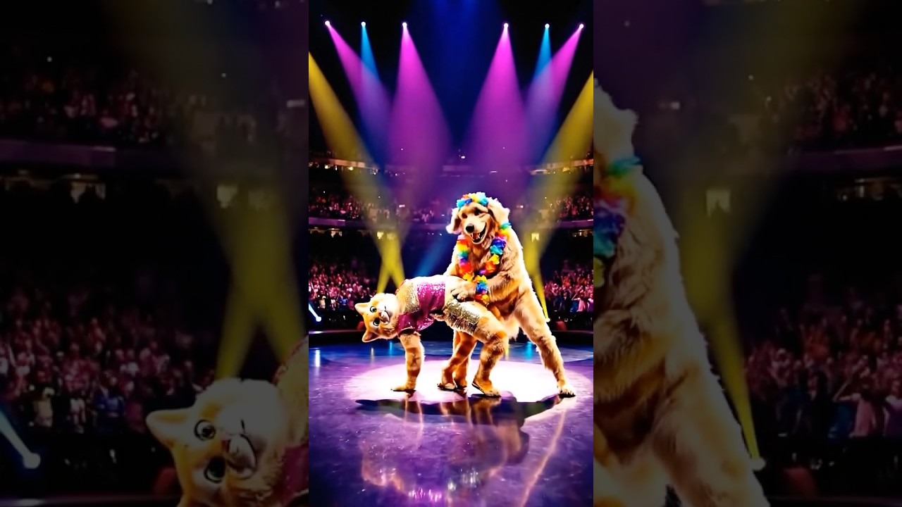 Amazing Dog and Cat Dance! Unbelievable Synchronized Pets