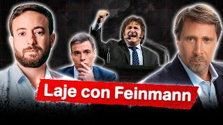 📺 Agustín Laje DEFIENDE a Milei en programa con Feimann tras ser ATACADO por Pedro Sánchez