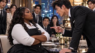 Korean Mafia Boss Asked Why the Plus Size Black Waitress Kept Refusing Him—Her Answer Left Him Stunn