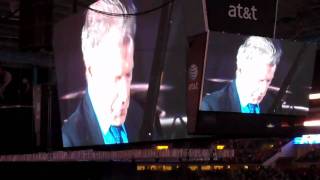 Video voorbeeld van "Van Cliburn performs the national anthem at Cowboys Stadium"