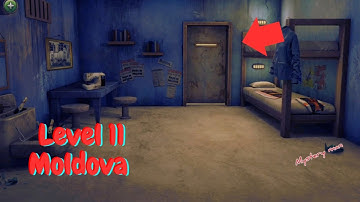 100 Doors Escape From Prison | Level 11 Moldova | How to get zip