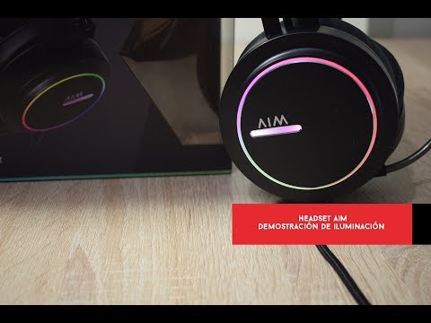 Headset AIM. Demostración de iluminación