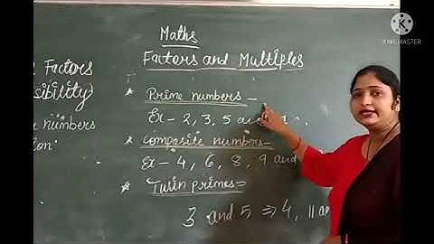 Class 5 Maths Chapter 3 Factors and Multiples Part 2