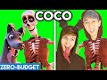 COCO WITH ZERO BUDGET! (COCO DISNEY PIXAR FUNNY PARODY BY LANKYBOX!)