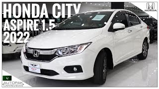 Honda City Aspire 1.5 CVT 2022. Detailed Review: Price, Specifications & Features